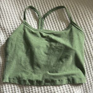 Chic Olive Green Cropped Tank